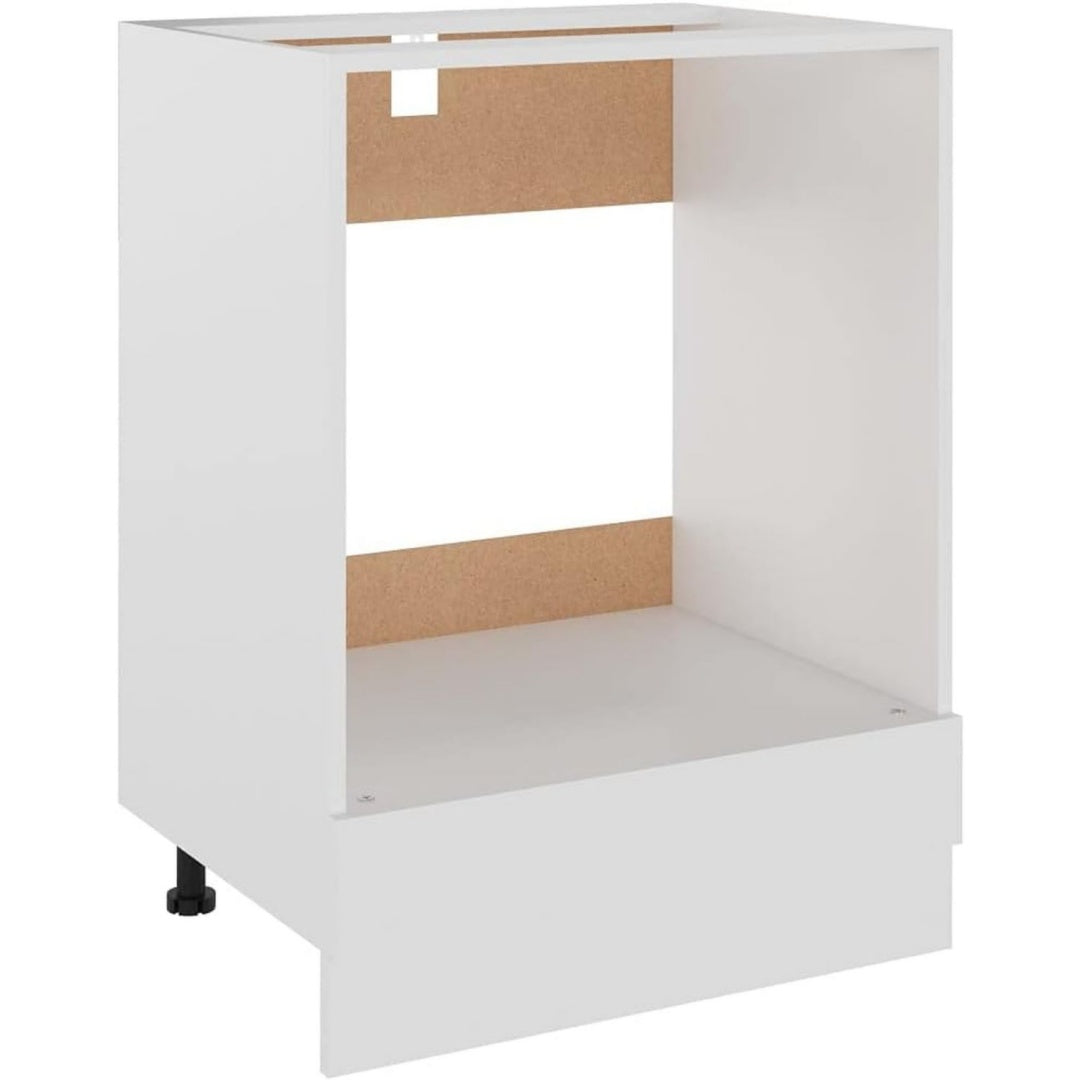 herdumbauschrank kuechenschrank ofenschrank backofenschrank herdschrank kuechenzeile kuechenmoebel backofen weiss 60x46x815cm holzwerkstoff