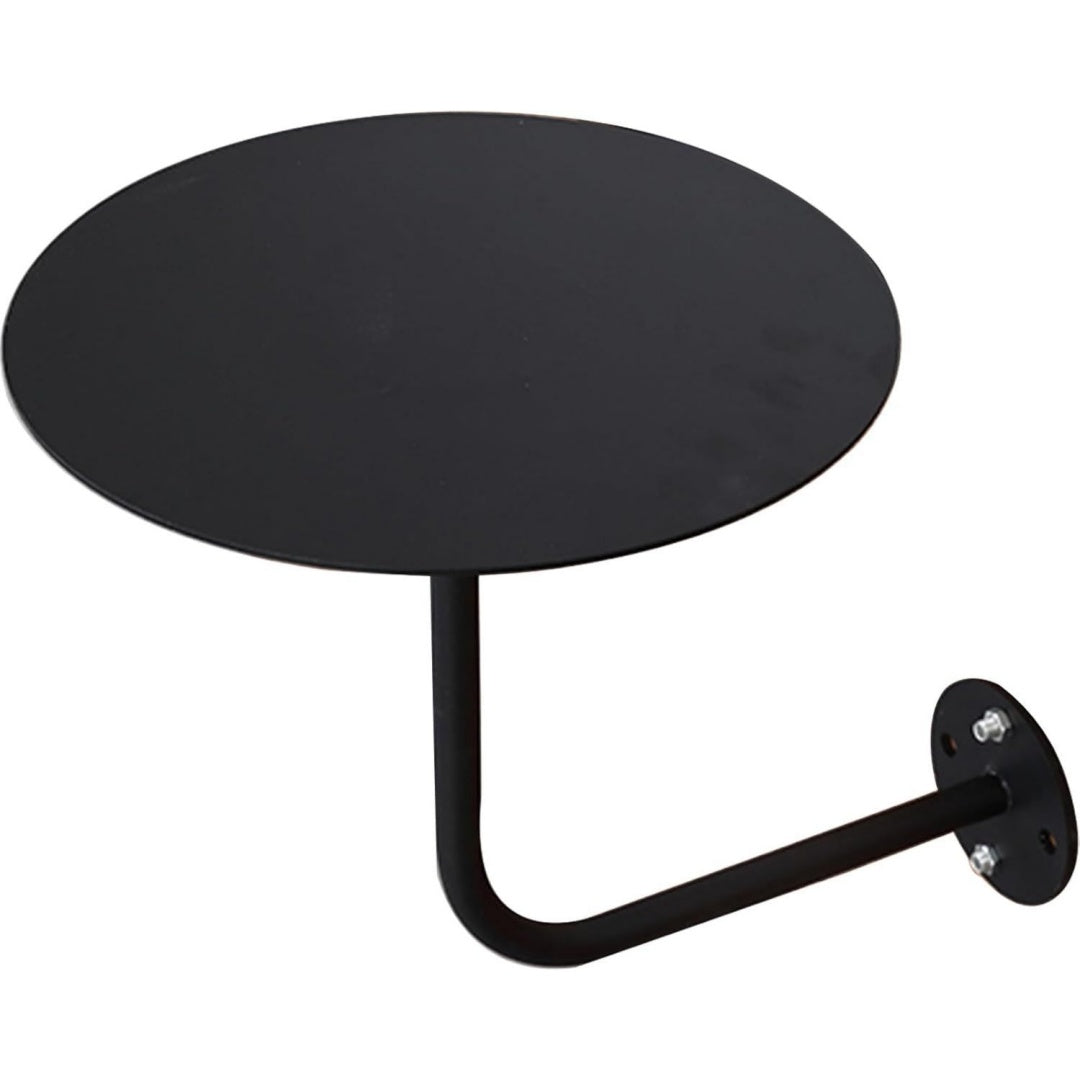 eisen-bartisch zur wandmontage runder cocktailtisch kaffee-esstische fuer zuhause kueche terrasse cafe bistro platzsparender kleiner runder tisch size 40x40x45cm