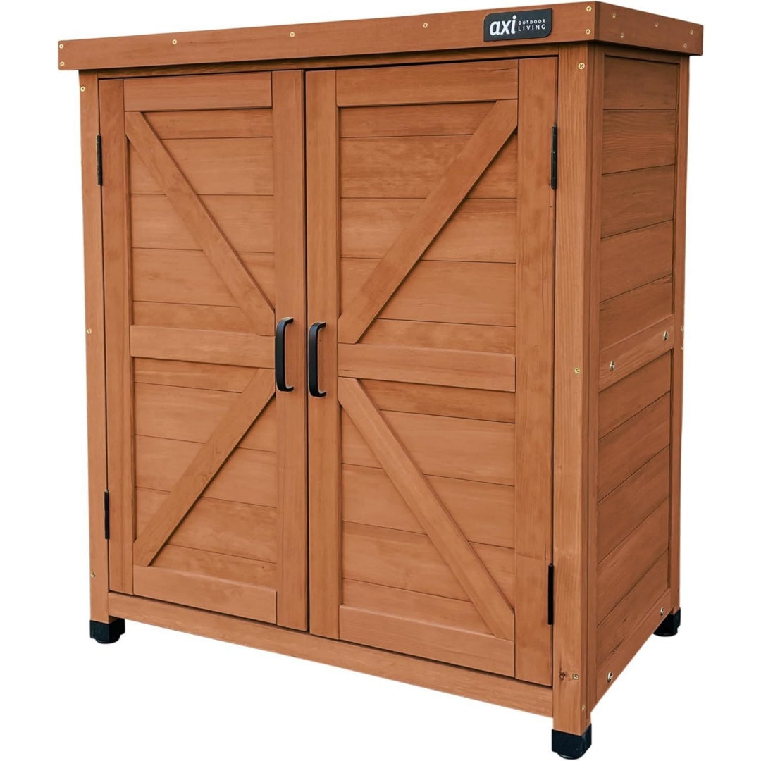 felix gartenschrank holz braun 80 x 45 x 93 cm