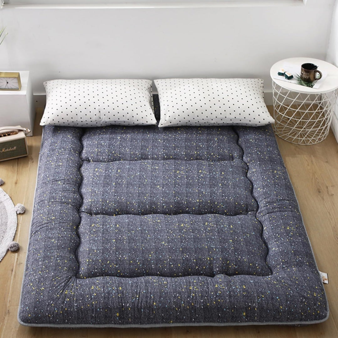 japanische boden futon matratze 8cm dicke quilting sofas schlafpad japanische bett roll faltbare bodenmatte faltbare portable camping matratzedking